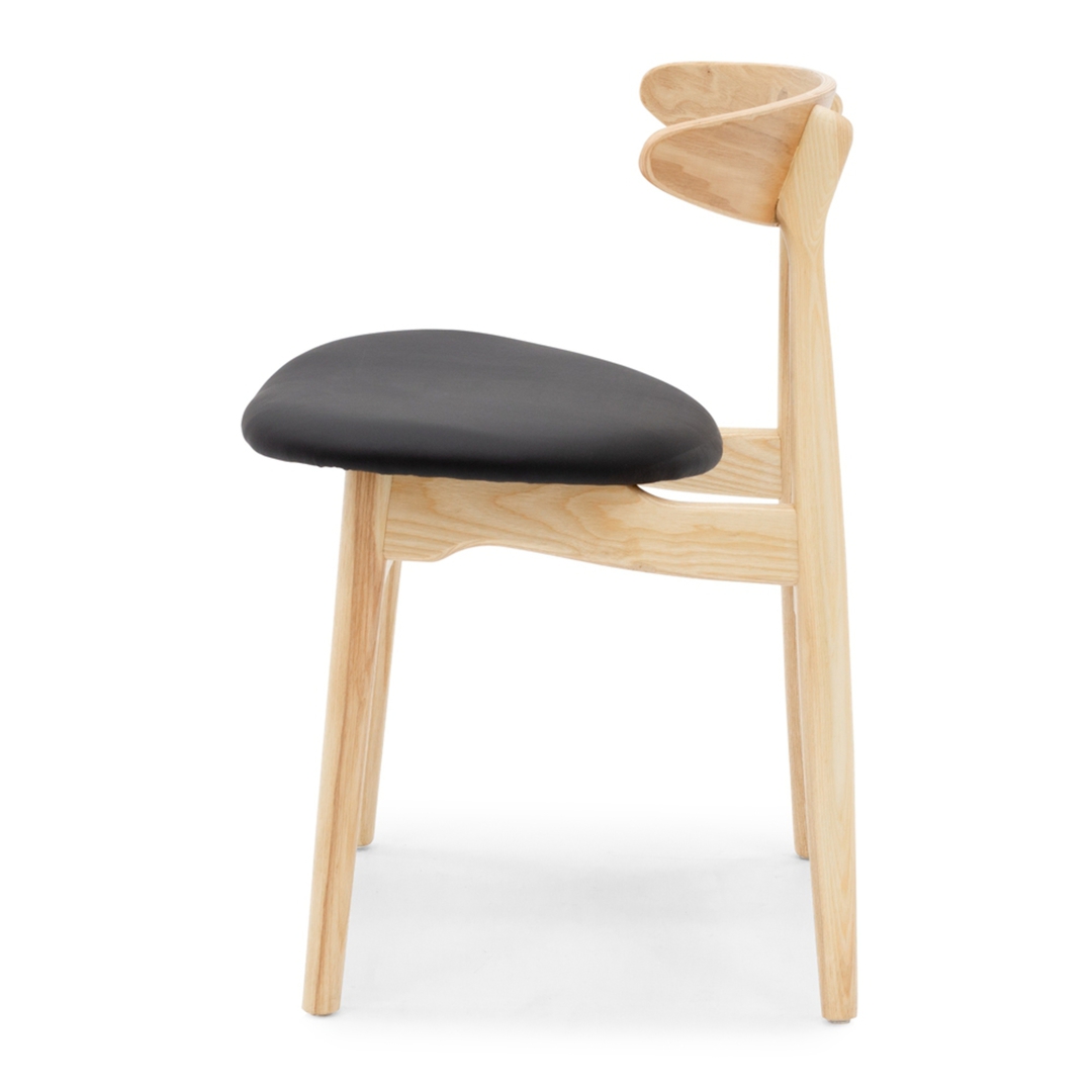Nordik Dining Table 1.9m + Kaiwaka Chairs + Bench Seat Set image 3
